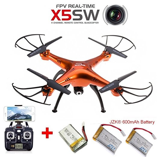  Drone barato Syma X5SW naranja